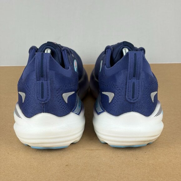 Brooks Glycerin GTS 22 Athletic Running Shoes Womens 9.5 Blue White Low Top - Picture 4 of 10